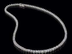 Бриллиантовое колье (ожерелье). Diamond Jewelry