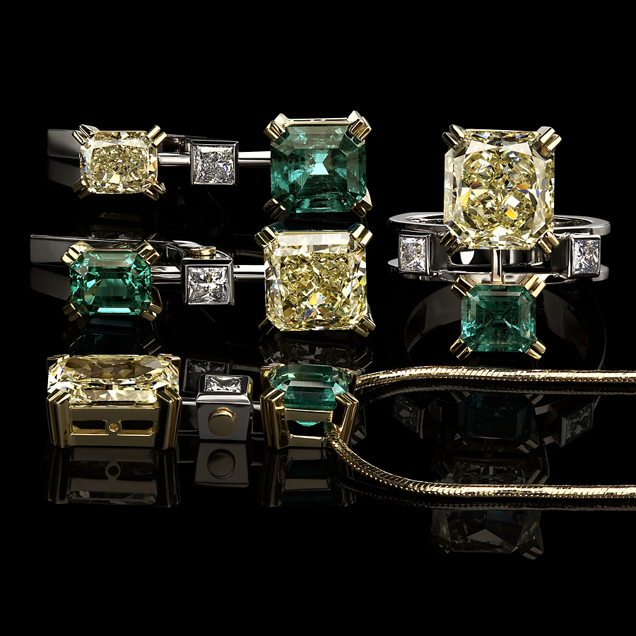 Бриллианты и изумруды. Diamond Jewelry.jpg