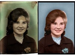 Реставрация и раскрашивание фотографии