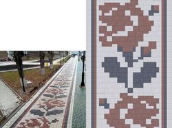 Дизайн укладки тротуарной плитки