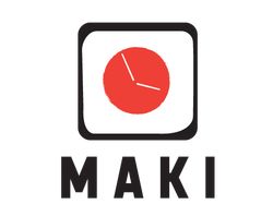 Логотип суши-стора МакиТайм