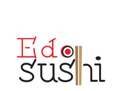 Логотип суши-шефа Edo sushi