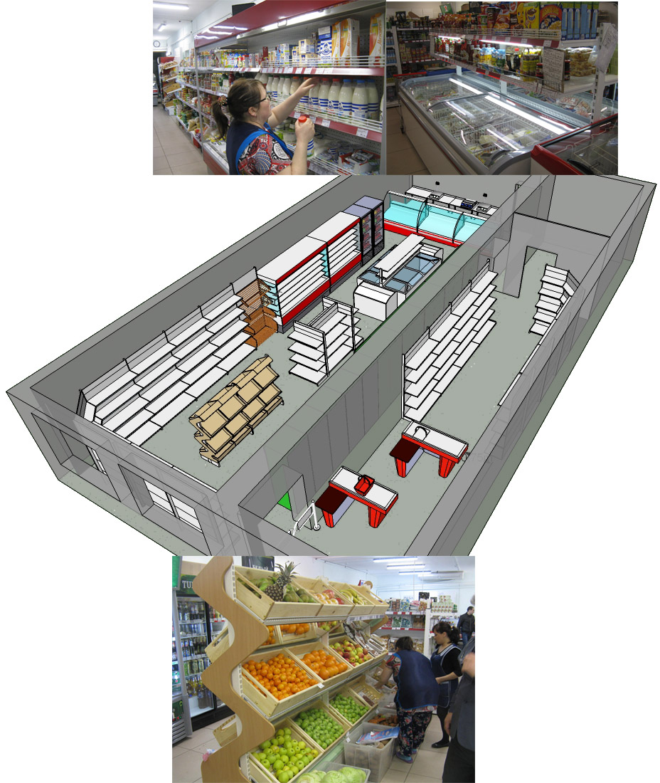 Размещение торгового оборудования в торговых залах. Магазин самообслуживания планировка 50 м. Проект продуктового магазина. План магазина самообслуживания. Проект магазина.