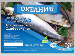 этикетка "Океания"