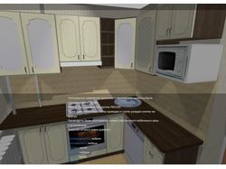 Кухня.Разработка проекта,визуализация и подготовка