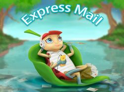 GVV-Express Mail cute ladybug Adobe Photoshop