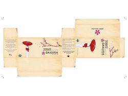 Упаковка чая Josei Sakura (Леди Сакура)