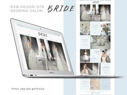 Сайт для свадебного салона
