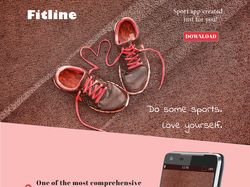 Mobile application"Fitline"