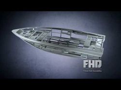Анимация силового набора катера Finval