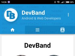 DevBand - cайт-визитка