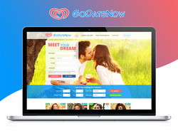 Редизайн сайта для знакомств  GoDateNow