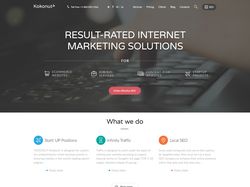 Kokonut - сервис по продвижению сайтов.