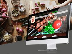 Дизайн сайта для ресторана "У Самвела"