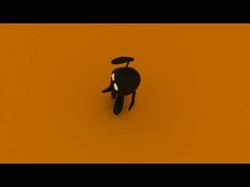 3D rendering Character animation
