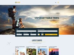 Шаблон сайта для туристических агентств