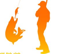 Логотип для рыболовного клуба