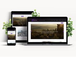 Адаптивная верстка бизнес темплейта