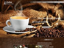 Landing page coffee