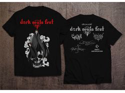 Принт на футболку к фестивалю Dark Souls Fest