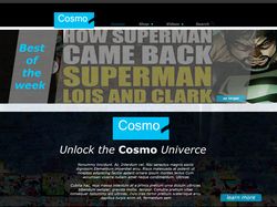 Дизайн сайта о комиксах.