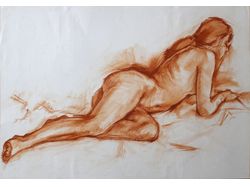 Академический рисунок. Ню