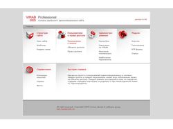 Интерфейс CMS Virab Professional