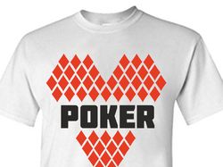 T-shirt design (poker)