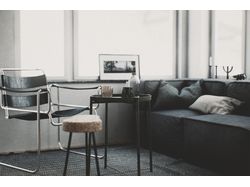 Визуализация квартиры-студии в стиле Лофт