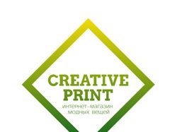 Логотип для интернет-магазина «Creative Print»