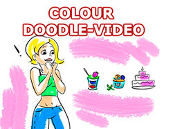 Colour Doodle-Video  для "Green Cake"