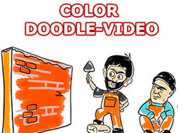 color Doodle-Video для "Лучший строитель"