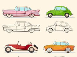 Коллекция ретро автомобилей