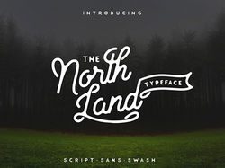 North Land Typeface 3 in 1