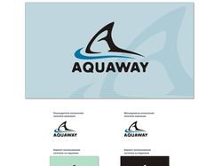 Фирменный стиль компании "Aquaway"