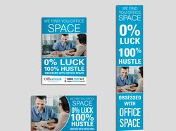 Set of banners