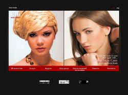 Сайт модельного агентства "Игма Моделс"