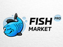 Логотип для интернет магазина  FISH MARKET