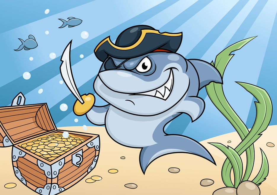 Shark pirate and treasure chest.jpg