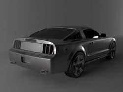 ford mustang 3d