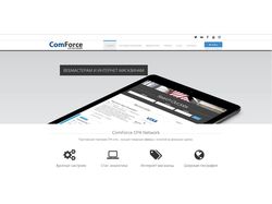 Сайт CPA сети comforce.ru