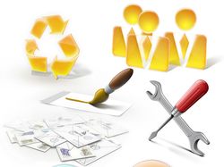 Значки под пункты главного меню