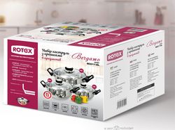 Дизайн серии упаковок TM "Rotex"