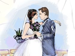 Свадебные иллюстрации