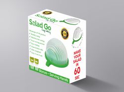 Дизайн упаковки Salad GO