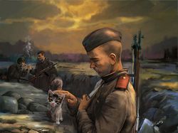 Иллюстрация к игре "В окопе"