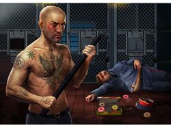 Иллюстрация к игре "Тюряга"