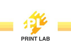 Логотип для компании "Print Lab"