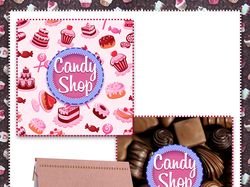 Candy Shop - фирменный логотип компании