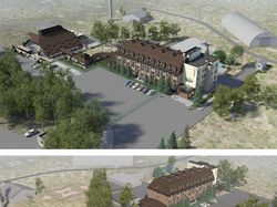 Реконструкция отеля и ресторана в 2014 году